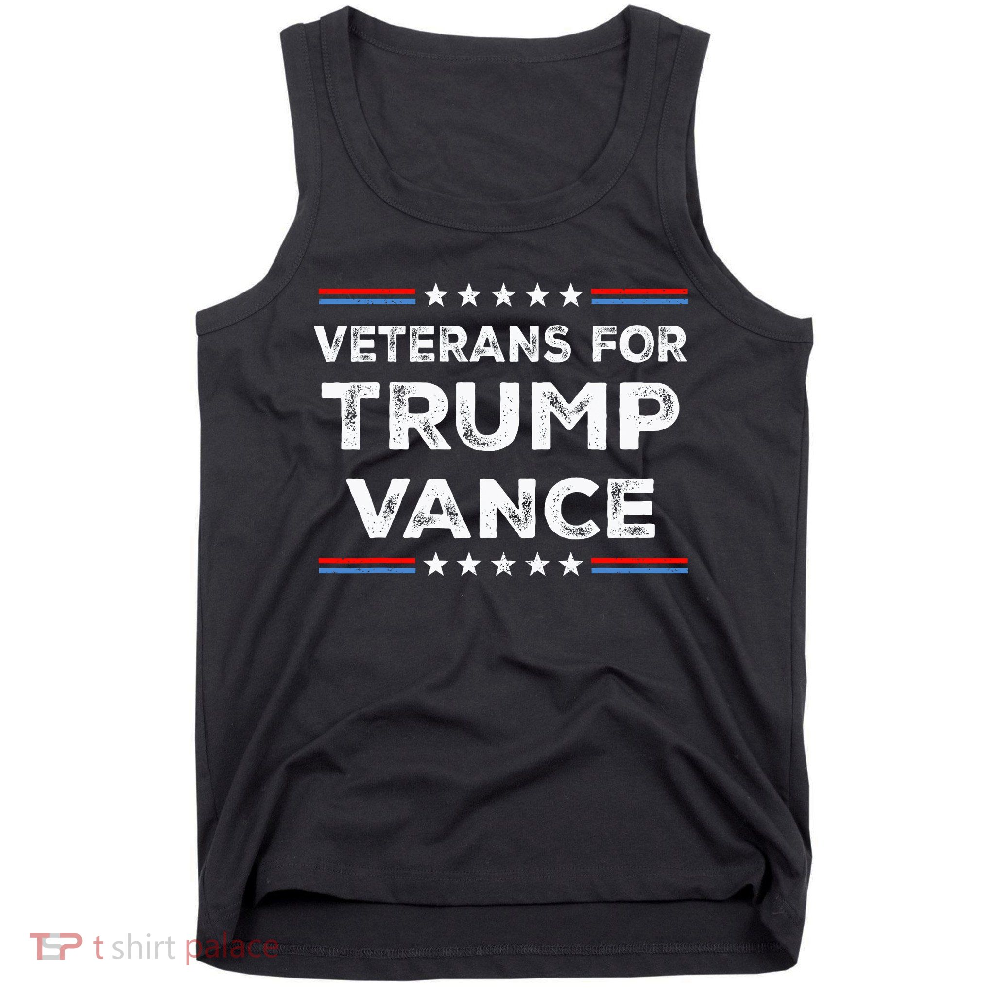 Veterans For Trump Vance President Election Campaign Tank Top