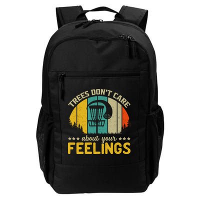 Vintage Frolf Trees Don't Care About Your Feelings Disc Golf Backpack