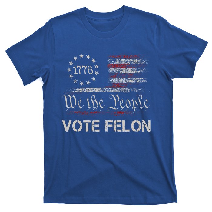 Vote Felon Trump 2024 45 And 47 T-Shirt