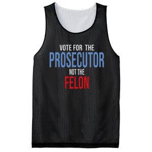 Vote For The Prosecutor Not The Felon Mesh Reversible Basketball Jersey Tank