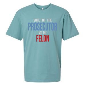 Vote For The Prosecutor Not The Felon Sueded Cloud Jersey T-Shirt