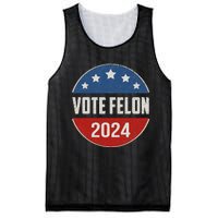 Vote Felon Trump 2024 45 And 47 Mesh Reversible Basketball Jersey Tank