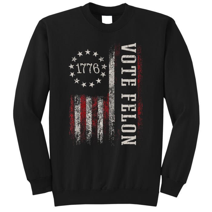 Vote Felon Trump 2024 45 And 47 Sweatshirt