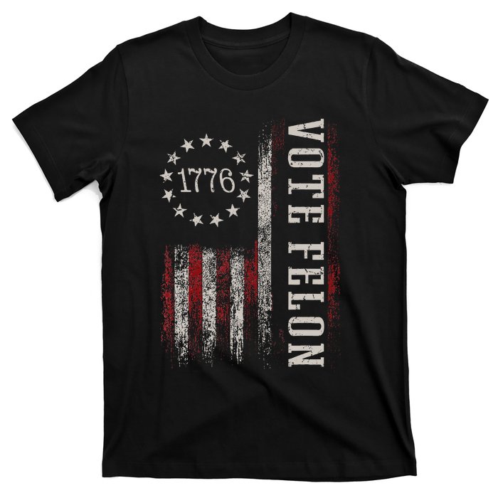 Vote Felon Trump 2024 45 And 47 T-Shirt