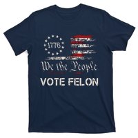 Vote Felon Trump 2024 45 And 47 Funny Vote For The Felon T-Shirt