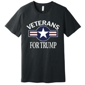 Veterans For Trump Premium T-Shirt