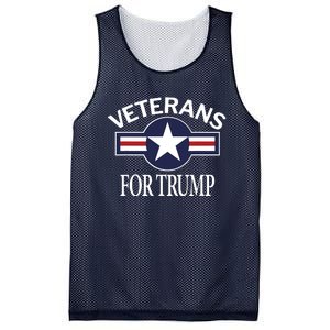 Veterans For Trump Mesh Reversible Basketball Jersey Tank