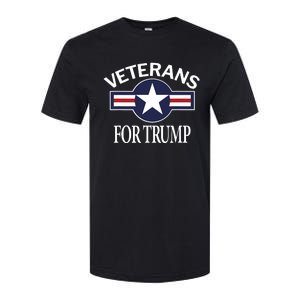 Veterans For Trump Softstyle CVC T-Shirt