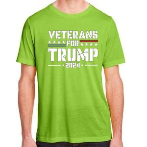 Veterans For Trump 2024 Election 2024 Adult ChromaSoft Performance T-Shirt