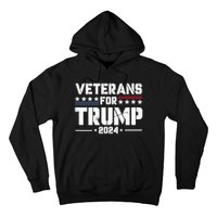 Veterans For Trump 2024 Election 2024 Hoodie