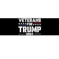 Veterans For Trump 2024 Election 2024 Bumper Sticker