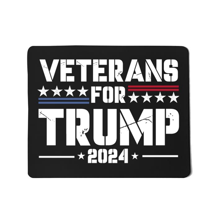 Veterans For Trump 2024 Election 2024 Mousepad