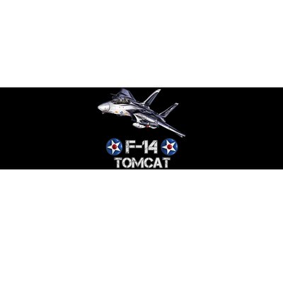 Vintage F14 Tomcat Fighter Jet Military Aviation Bumper Sticker