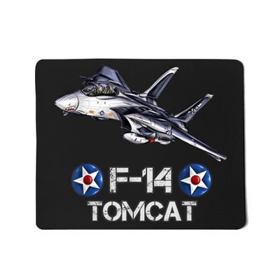 Vintage F14 Tomcat Fighter Jet Military Aviation Mousepad