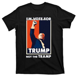 Vote For Trump Not The Tramp 2024 T-Shirt