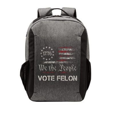 Vote Felon Trump 2024 45 And 47 Funny Vote For The Felon Vector Backpack