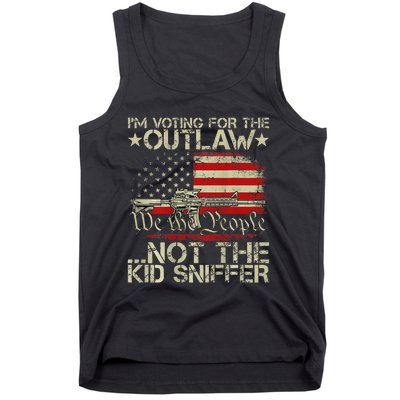 Voting For The Outlaw Trump 2024 Tank Top