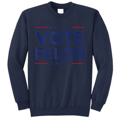 Vote Felon Trump 2024 45 And 47 Funny Vote For The Felon Sweatshirt