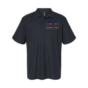 Vote For Trump Peace For Future! Softstyle Adult Sport Polo