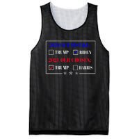 Vote For Trump Peace For Future! Mesh Reversible Basketball Jersey Tank