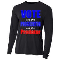 Vote For The Prosecutor Not The Predator Cooling Performance Long Sleeve Crew