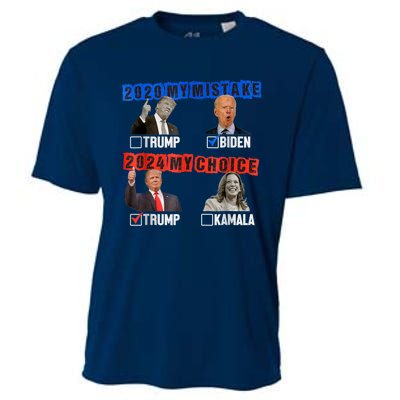 Vote For Trump! God Chose Trump To Restore Our Country Cooling Performance Crew T-Shirt