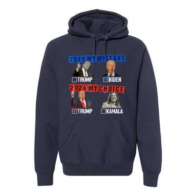 Vote For Trump! God Chose Trump To Restore Our Country Premium Hoodie