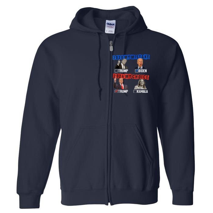 Vote For Trump! God Chose Trump To Restore Our Country Full Zip Hoodie