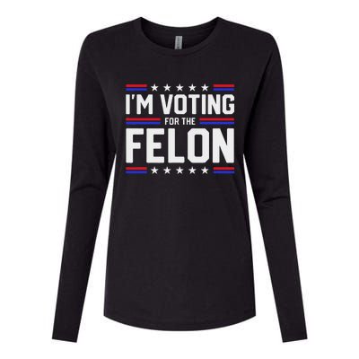 Voting For The Outlaw Not The Sniffer Womens Cotton Relaxed Long Sleeve T-Shirt