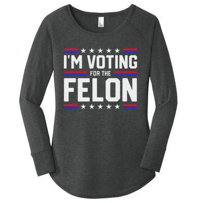 Voting For The Outlaw Not The Sniffer Women's Perfect Tri Tunic Long Sleeve Shirt