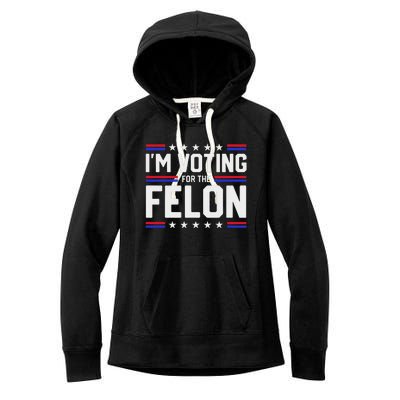 Voting For The Outlaw Not The Sniffer Women's Fleece Hoodie