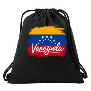 Venezuela Flag Venezuelan Drawstring Bag