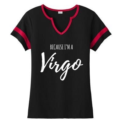 Virgo Funny Virgo Astrology Gift Funny Gift Ladies Halftime Notch Neck Tee