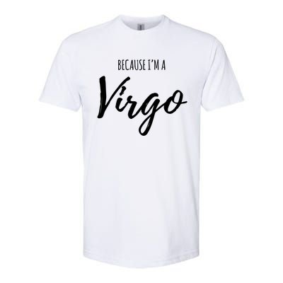 Virgo Funny Virgo Astrology Gift Funny Gift Softstyle CVC T-Shirt