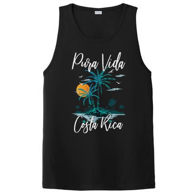 Vintage Family Vacation Costa Rica Pura Vida Beach PosiCharge Competitor Tank