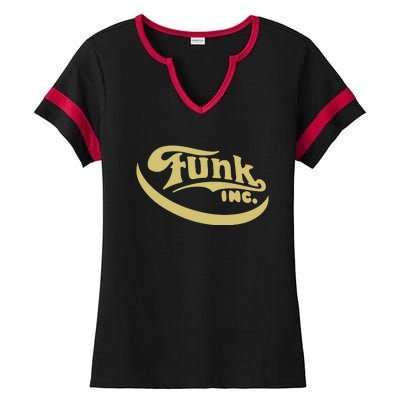 VINTAGE FUNK Ladies Halftime Notch Neck Tee