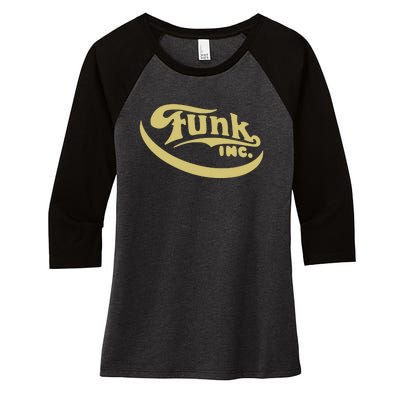 VINTAGE FUNK Women's Tri-Blend 3/4-Sleeve Raglan Shirt