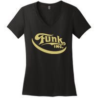 VINTAGE FUNK Women's V-Neck T-Shirt