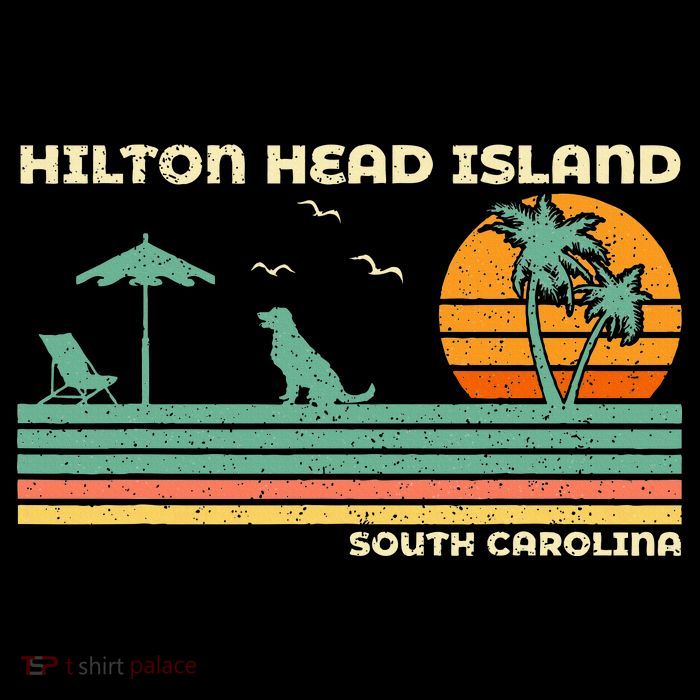Vintage Family Vacation South Carolina Hilton Head Island Tall T-Shirt