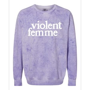 Violent Femme Colorblast Crewneck Sweatshirt