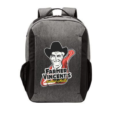Vintage Farmer Vincents Smoked Meat Motel Hell Fan Art Vector Backpack