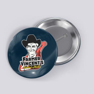 Vintage Farmer Vincents Smoked Meat Motel Hell Fan Art Button
