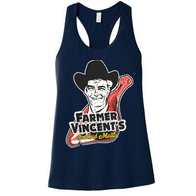 Vintage Farmer Vincents Smoked Meat Motel Hell Fan Art Womens Tank Top