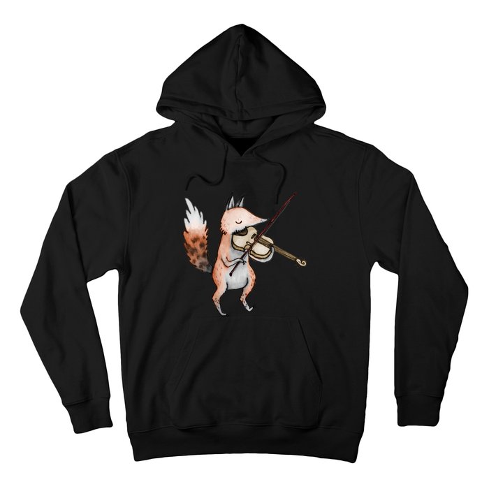 Violin Fox Hoodie