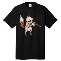 Violin Fox Tall T-Shirt