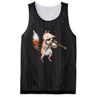 Violin Fox Mesh Reversible Basketball Jersey Tank