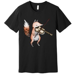 Violin Fox Premium T-Shirt