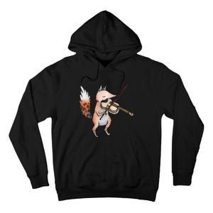 Violin Fox Tall Hoodie