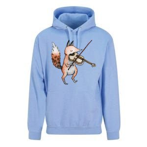 Violin Fox Unisex Surf Hoodie