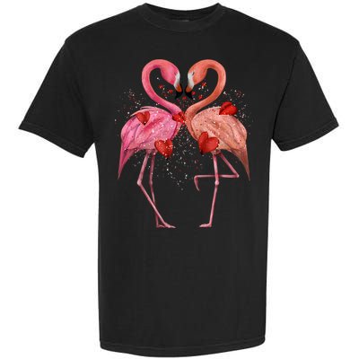 Valentine Flamingos Garment-Dyed Heavyweight T-Shirt